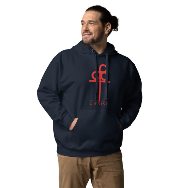Men's Purpose Through Christ Hoodie & Logo On Back - Image 70