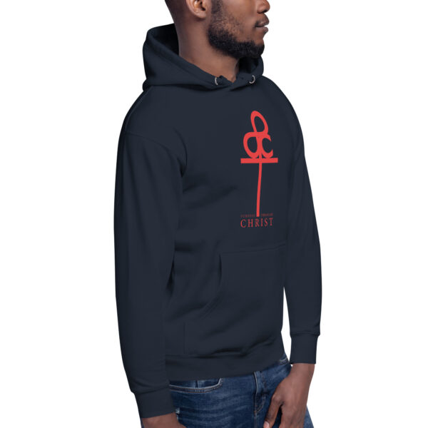 Men's Purpose Through Christ Hoodie & Logo On Back - Image 12