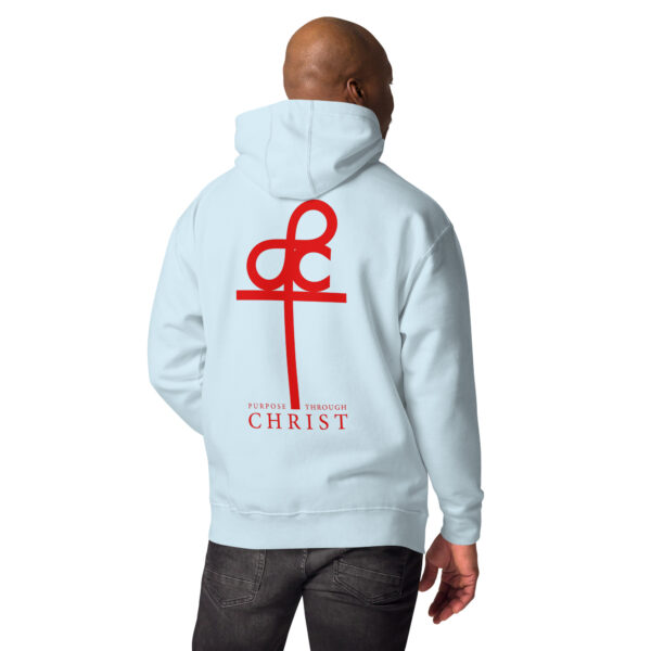 Men's Purpose Through Christ Hoodie & Logo On Back - Image 50