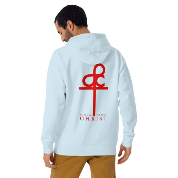 Men's Purpose Through Christ Hoodie & Logo On Back - Image 52