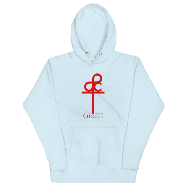 Men's Purpose Through Christ Hoodie & Logo On Back - Image 49