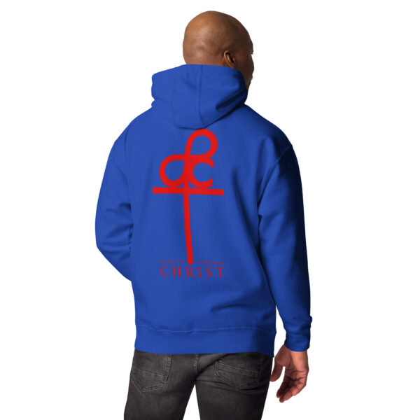 Men's Purpose Through Christ Hoodie & Logo On Back - Image 25