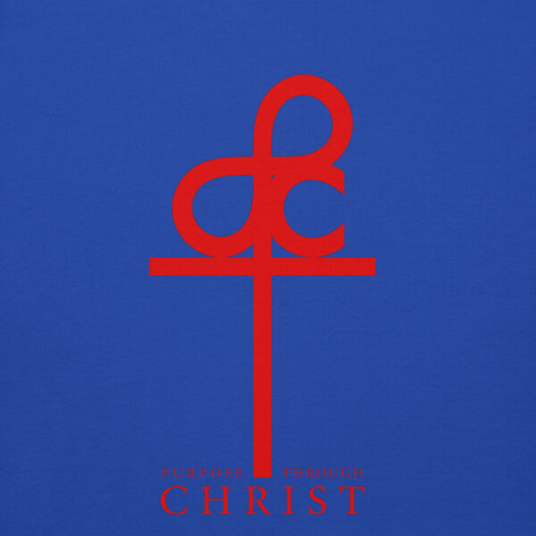 Men's Purpose Through Christ Hoodie & Logo On Back - Image 21