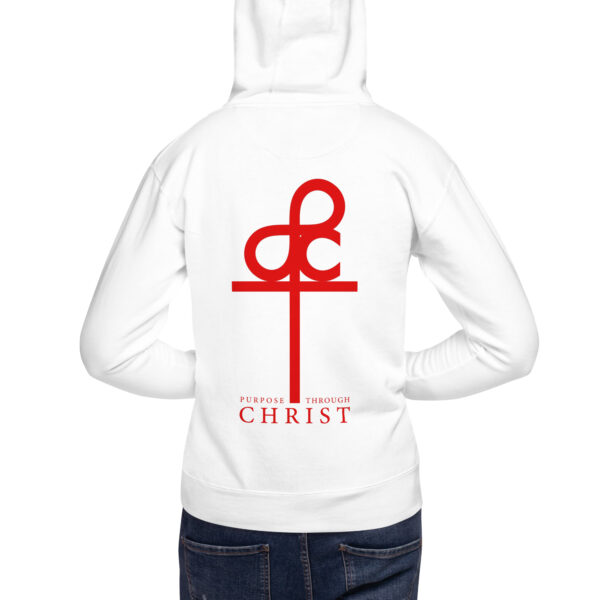 Men's Purpose Through Christ Hoodie & Logo On Back - Image 65