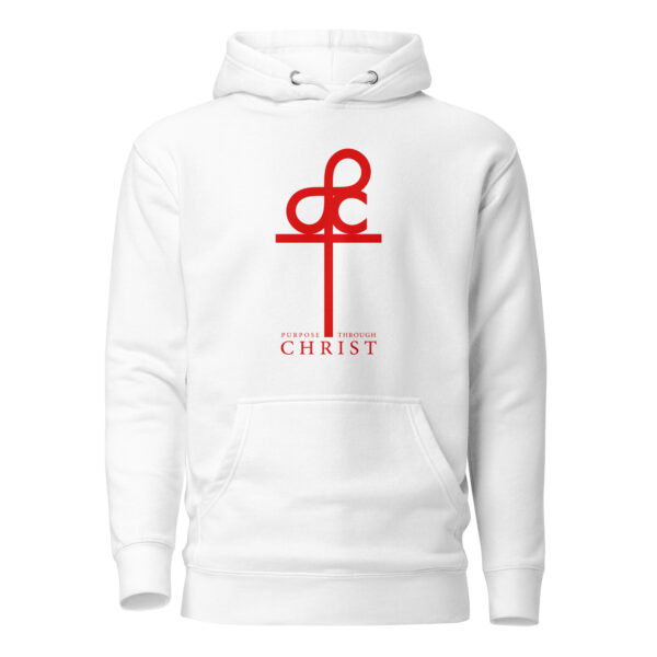 Men's Purpose Through Christ Hoodie & Logo On Back - Image 61