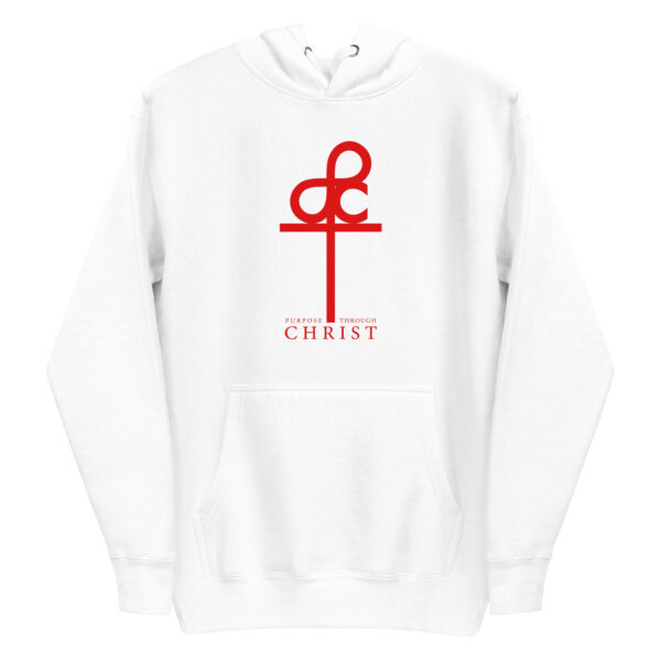Men's Purpose Through Christ Hoodie & Logo On Back - Image 66