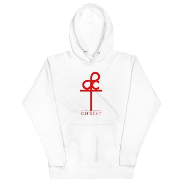 Men's Purpose Through Christ Hoodie & Logo On Back - Image 67