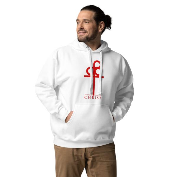 Men's Purpose Through Christ Hoodie & Logo On Back - Image 78