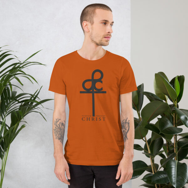 Men's Purpose Through Christ T-shirt & Outside Logo Tag - Image 107