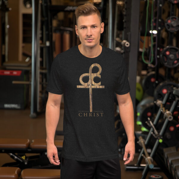 Men’s Purpose Through Christ T-shirt & Outside Logo Tag - Image 10