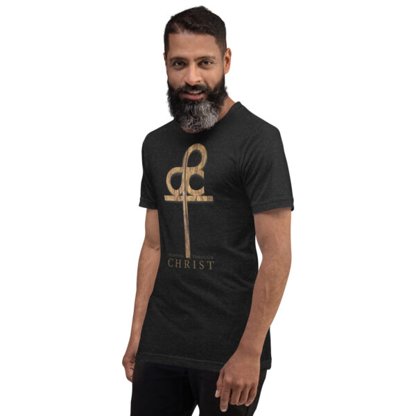 Men’s Purpose Through Christ T-shirt & Outside Logo Tag - Image 5