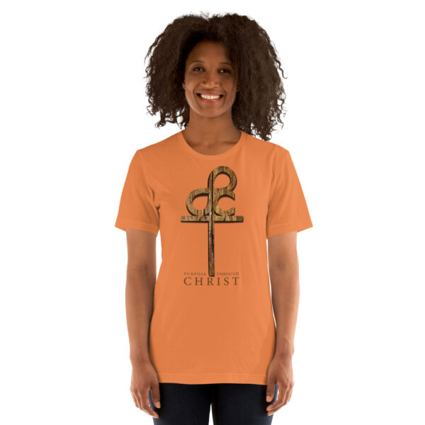 Men’s Purpose Through Christ T-shirt & Outside Logo Tag - Image 176
