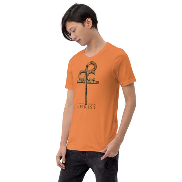 Men’s Purpose Through Christ T-shirt & Outside Logo Tag - Image 67