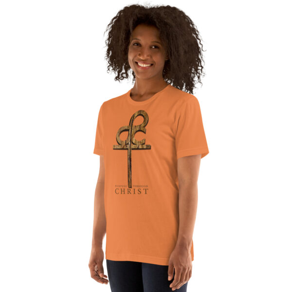Men’s Purpose Through Christ T-shirt & Outside Logo Tag - Image 178