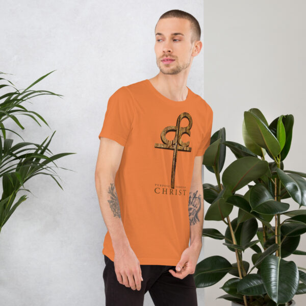 Men’s Purpose Through Christ T-shirt & Outside Logo Tag - Image 64