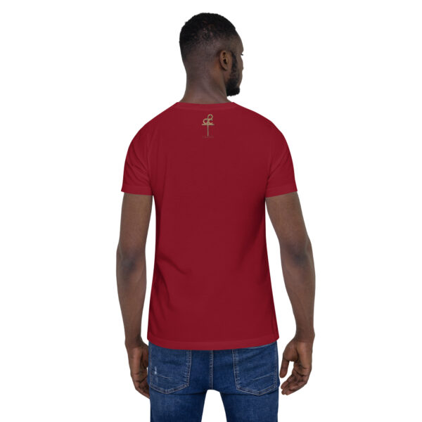 Men’s Purpose Through Christ T-shirt & Outside Logo Tag - Image 14