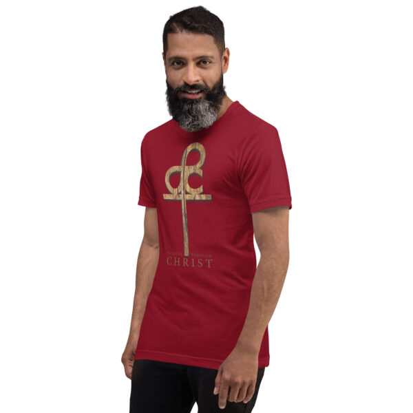Men’s Purpose Through Christ T-shirt & Outside Logo Tag - Image 13