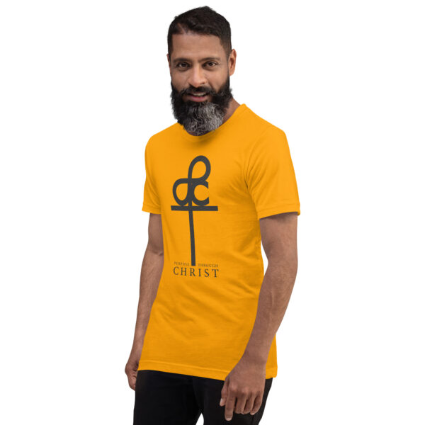 Men's Purpose Through Christ T-shirt & Outside Logo Tag - Image 129