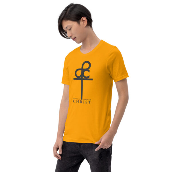 Men's Purpose Through Christ T-shirt & Outside Logo Tag - Image 133
