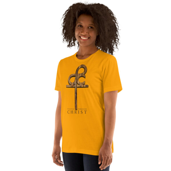 Men’s Purpose Through Christ T-shirt & Outside Logo Tag - Image 185