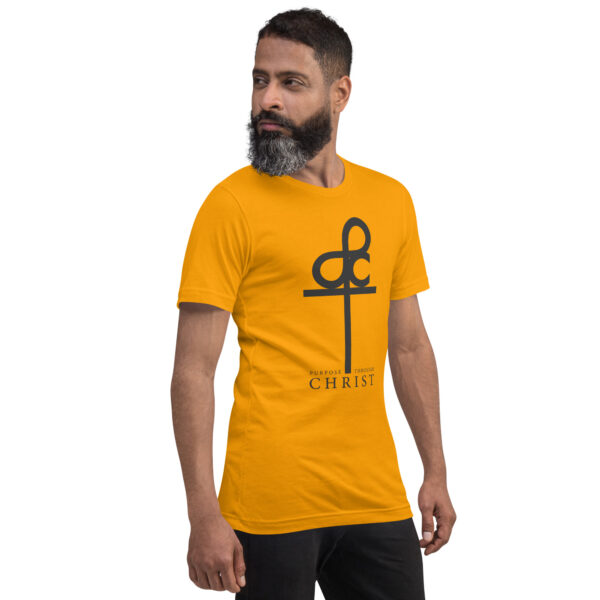 Men's Purpose Through Christ T-shirt & Outside Logo Tag - Image 130