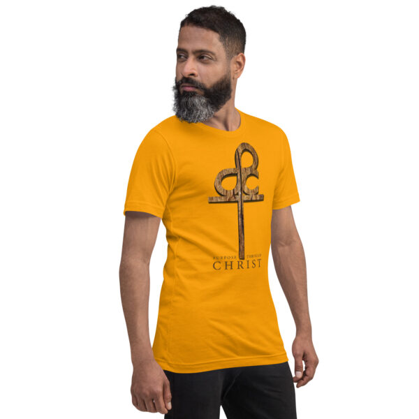 Men’s Purpose Through Christ T-shirt & Outside Logo Tag - Image 76