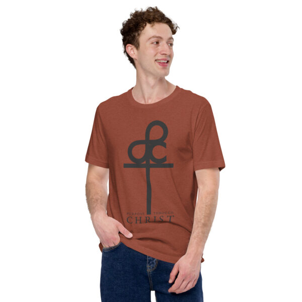 Men's Purpose Through Christ T-shirt & Outside Logo Tag - Image 95