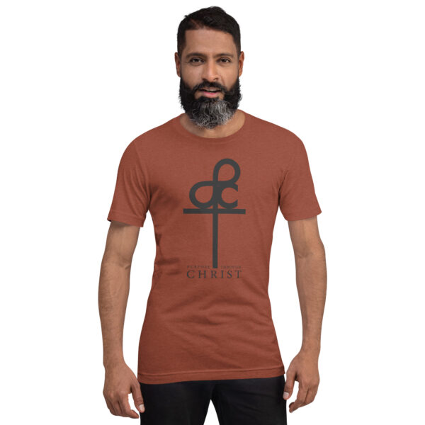 Men's Purpose Through Christ T-shirt & Outside Logo Tag - Image 96