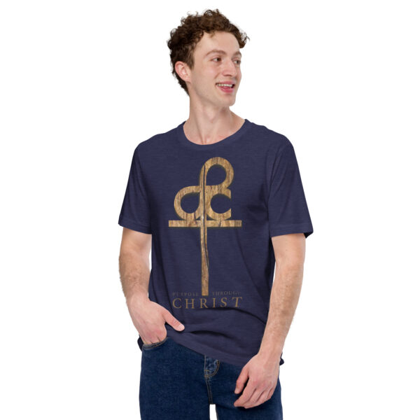 Men’s Purpose Through Christ T-shirt & Outside Logo Tag - Image 29