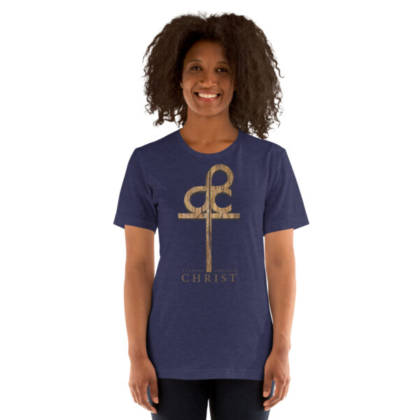 Men’s Purpose Through Christ T-shirt & Outside Logo Tag - Image 148