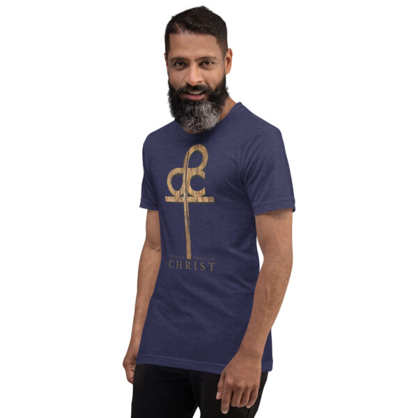 Men’s Purpose Through Christ T-shirt & Outside Logo Tag - Image 24