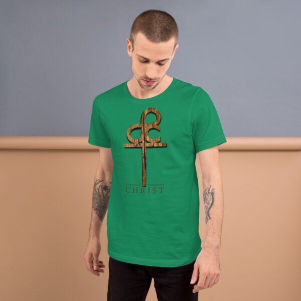 Men’s Purpose Through Christ T-shirt & Outside Logo Tag - Image 55