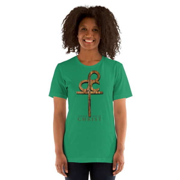 Men’s Purpose Through Christ T-shirt & Outside Logo Tag - Image 162