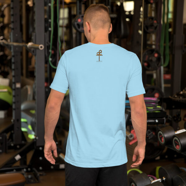 Men’s Purpose Through Christ T-shirt & Outside Logo Tag - Image 100