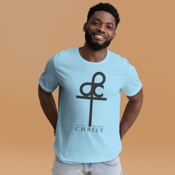 Men's Purpose Through Christ T-shirt & Outside Logo Tag - Image 153