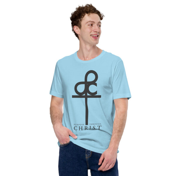 Men's Purpose Through Christ T-shirt & Outside Logo Tag - Image 155
