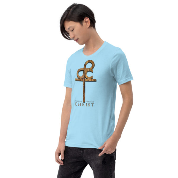 Men’s Purpose Through Christ T-shirt & Outside Logo Tag - Image 98
