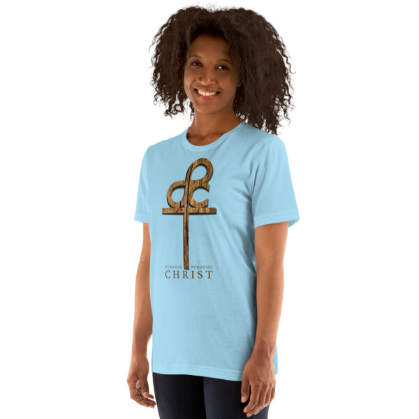 Men’s Purpose Through Christ T-shirt & Outside Logo Tag - Image 199