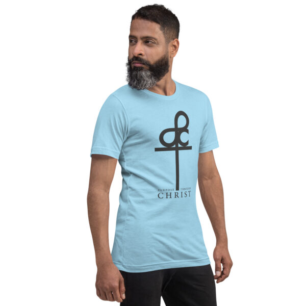 Men's Purpose Through Christ T-shirt & Outside Logo Tag - Image 146