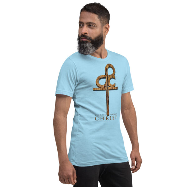Men’s Purpose Through Christ T-shirt & Outside Logo Tag - Image 97