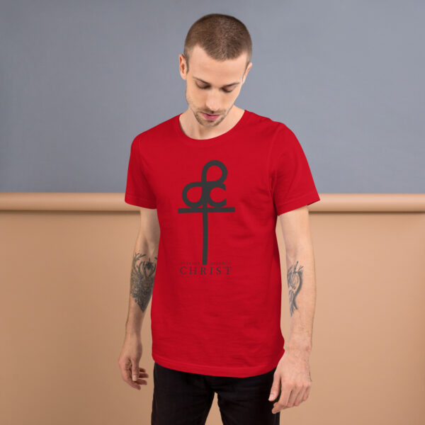Men's Purpose Through Christ T-shirt & Outside Logo Tag - Image 51
