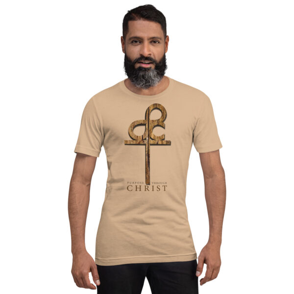 Men’s Purpose Through Christ T-shirt & Outside Logo Tag - Image 91
