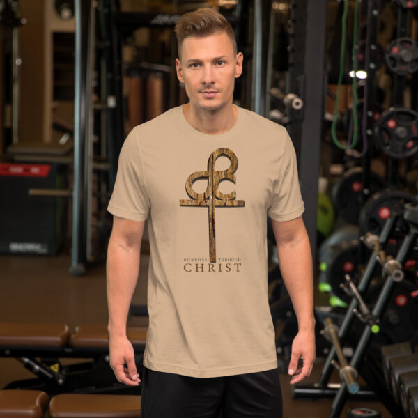 Men’s Purpose Through Christ T-shirt & Outside Logo Tag - Image 92
