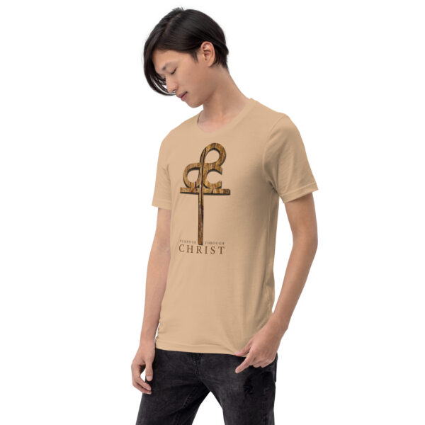 Men’s Purpose Through Christ T-shirt & Outside Logo Tag - Image 86