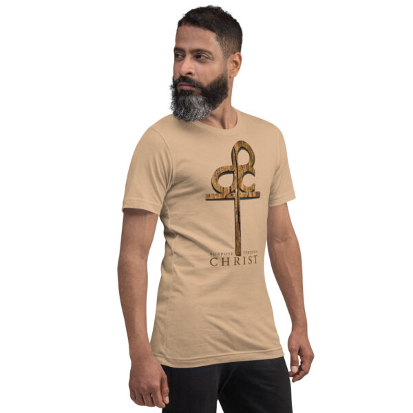 Men’s Purpose Through Christ T-shirt & Outside Logo Tag - Image 85