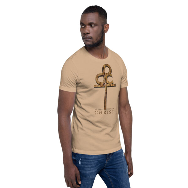 Men’s Purpose Through Christ T-shirt & Outside Logo Tag - Image 87