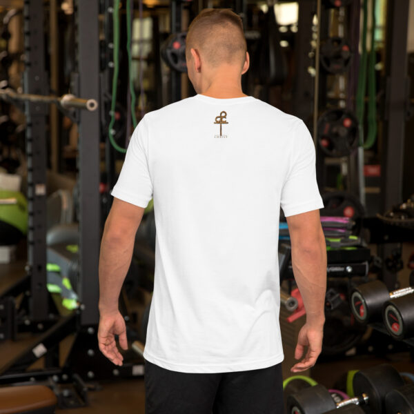 Men’s Purpose Through Christ T-shirt & Outside Logo Tag - Image 125