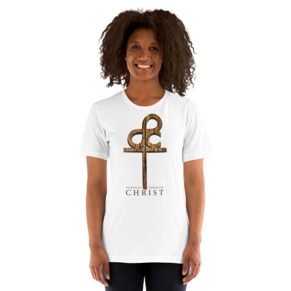 Men’s Purpose Through Christ T-shirt & Outside Logo Tag - Image 211
