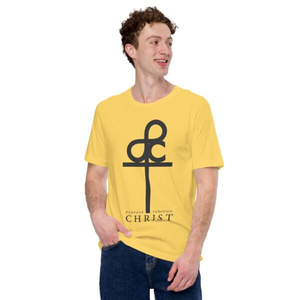 Men's Purpose Through Christ T-shirt & Outside Logo Tag - Image 168