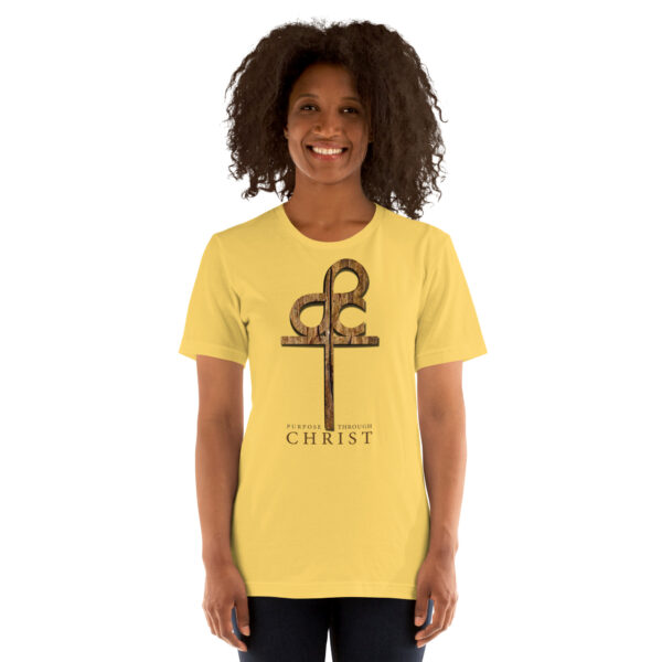 Men’s Purpose Through Christ T-shirt & Outside Logo Tag - Image 204